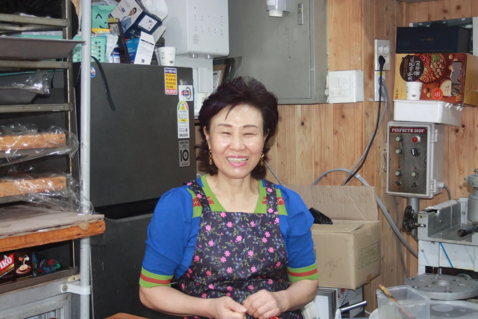 용인떡집 사장님 인터뷰 사진 4 - 업체창고
