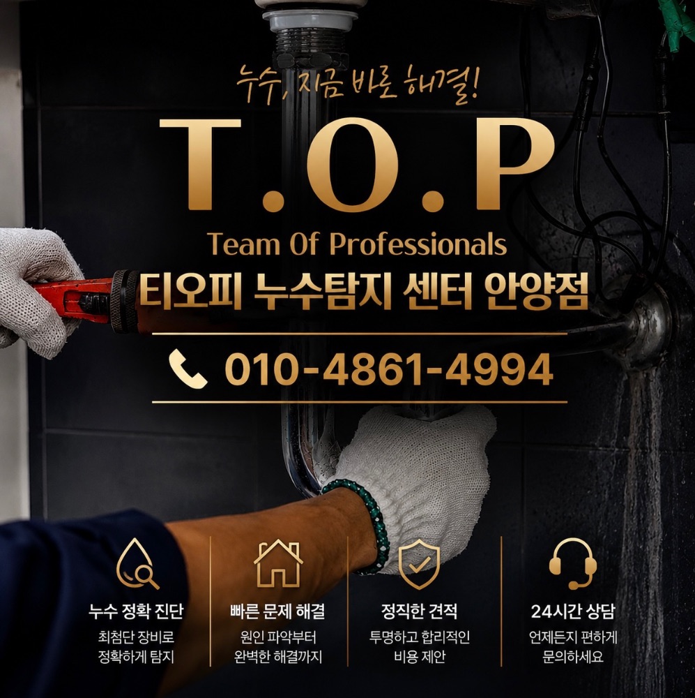 티오피 누수탐지센터 안양점