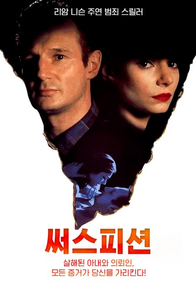 써스피션 1991 영화 포스터
