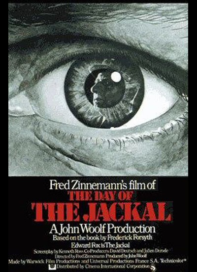 쟈칼의 날 1973 영화 포스터