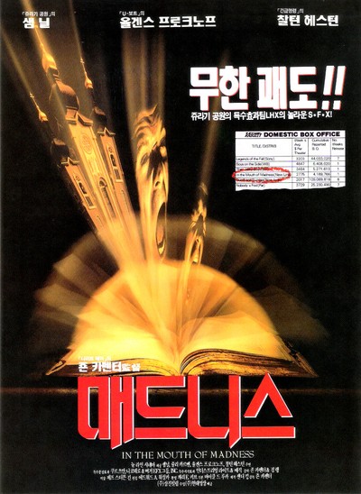 매드니스 1995 영화 포스터