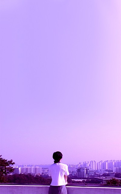 보랏빛 하늘 2008 영화 포스터