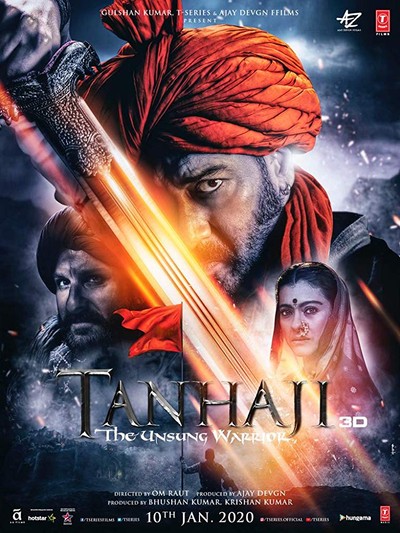 타나지 (Tanhaji) 공식 포스터