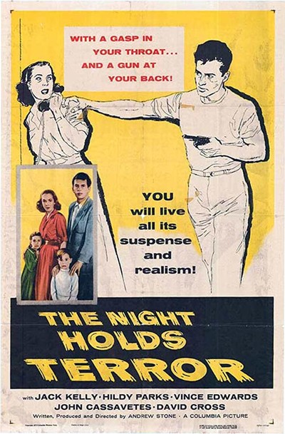 더 나이트 홀즈 테러 1955 영화 포스터