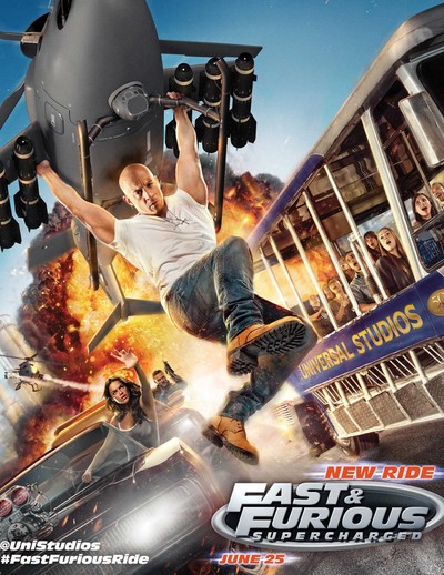 패스트 & 퓨리어스: 슈퍼차지드 2015 영화 포스터