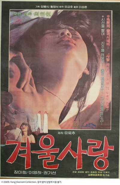 겨울사랑 1980 영화 포스터