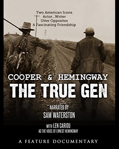 쿠퍼 앤 헤밍웨이: 더 트루 젠 2013 영화 포스터