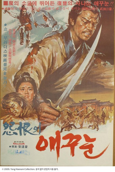 원한의 애꾸눈 1969 영화 포스터