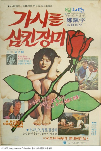 가시를 삼킨 장미 1979 영화 포스터