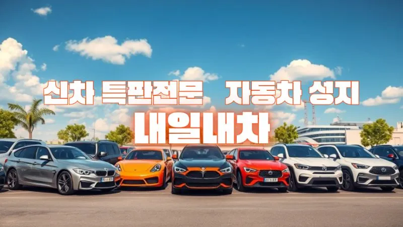 내일내차 업체 부산광역시 동래구 온천동