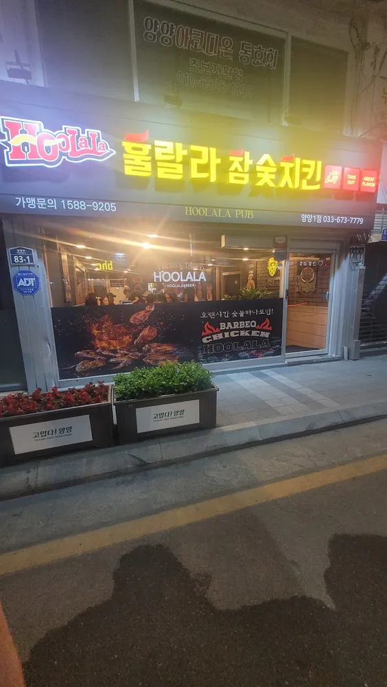 훌랄라참숯치킨 양양1점 대표 이미지