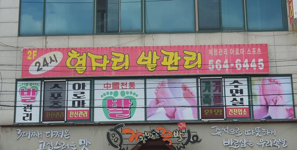 중국전통 발관리
