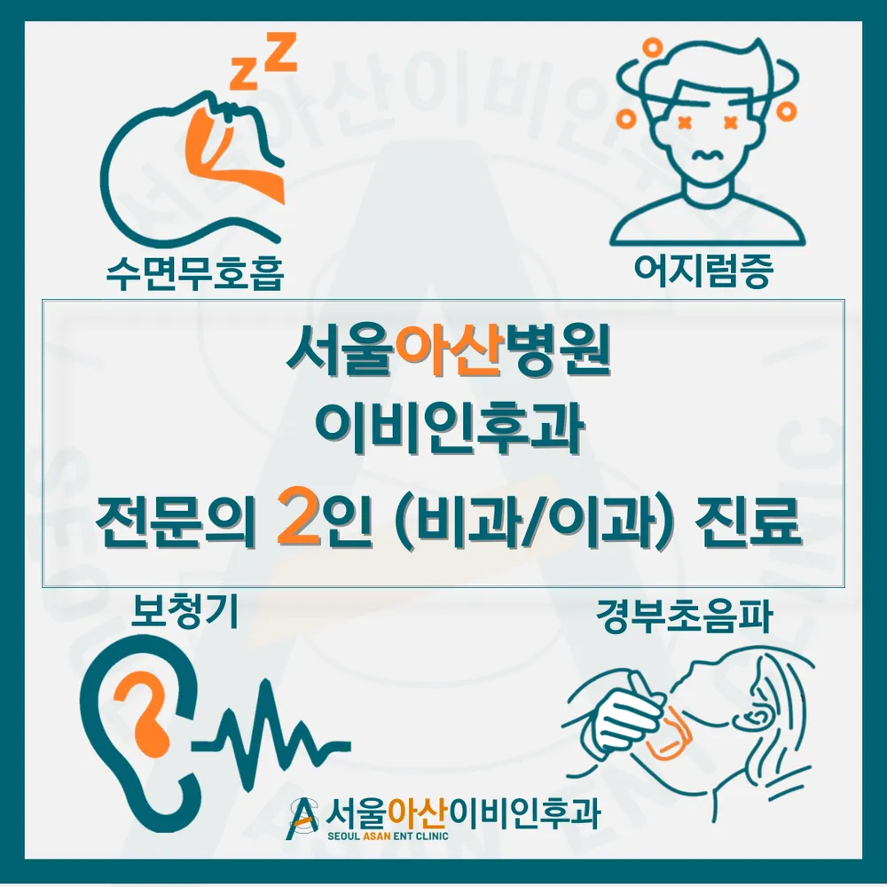 서울아산이비인후과의원 대표 이미지