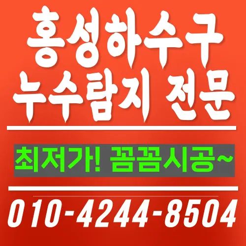 홍성누수탐지 하수구 대표 이미지