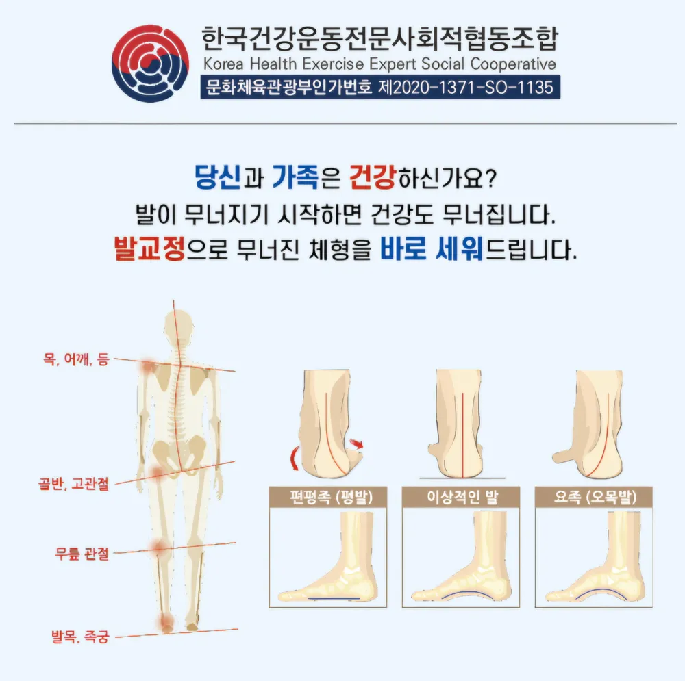발교정 활법 체형 자세교정 대표 이미지