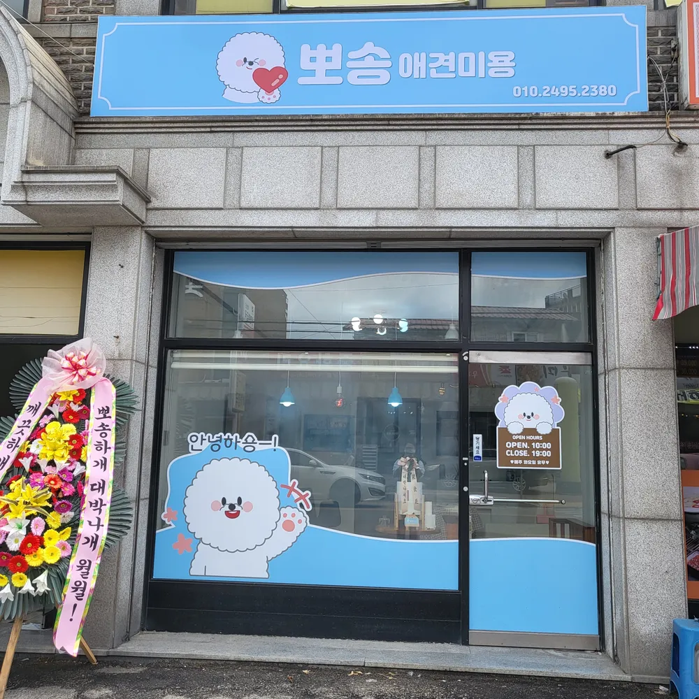 뽀송애견미용 대표 이미지