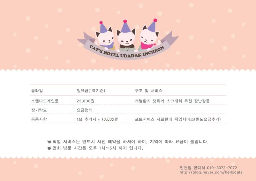 우다닥 고양이 호텔 인천점 대표 이미지
