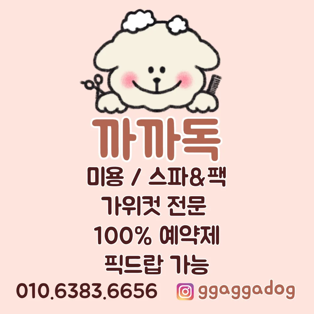 까까독아산애견미용아산애견호텔 대표 이미지