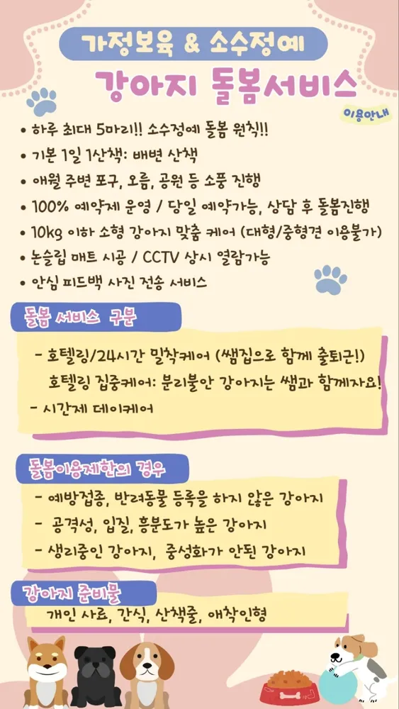로이즈 펫시터 대표 이미지