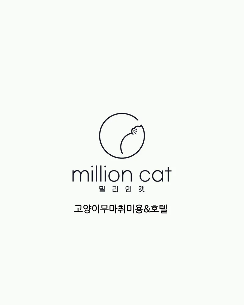 밀리언캣 고양이호텔 미용 대표 이미지