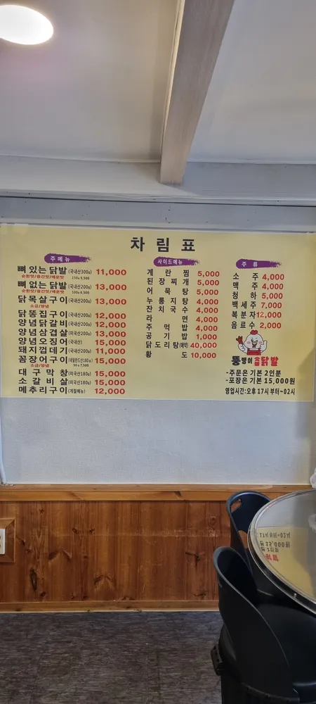 뚱땡이숯불닭발 대표 이미지