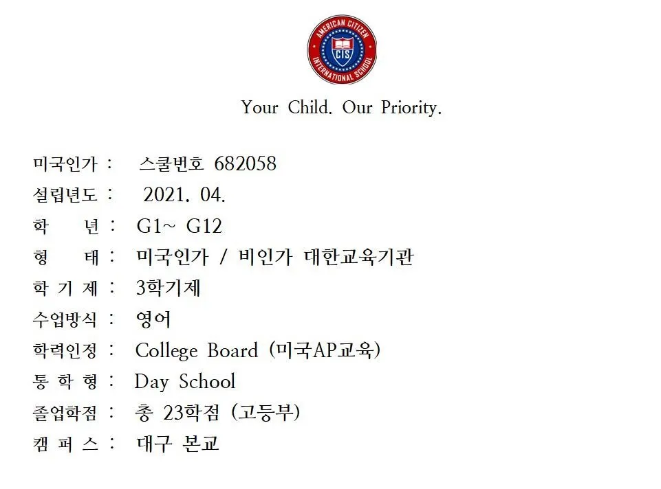 미국시티즌스쿨 대표 이미지