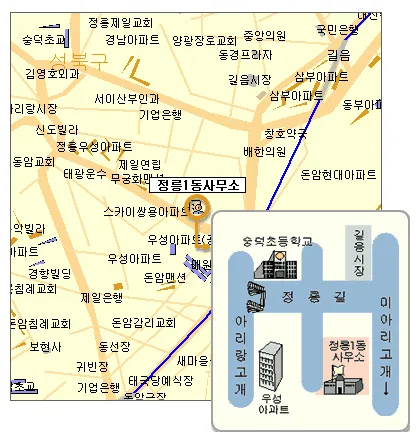 정릉1동 주민센터 대표 이미지