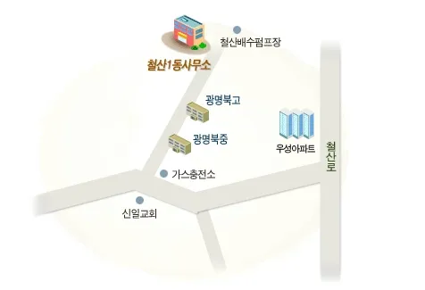 철산1동 행정복지센터 대표 이미지