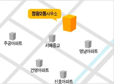 정왕2동 행정복지센터 대표 이미지