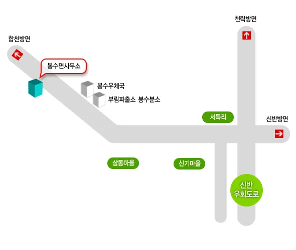 봉수면사무소 대표 이미지