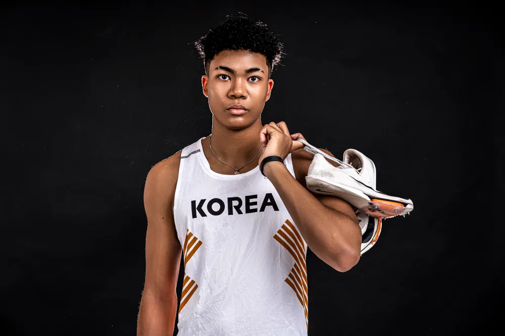 육상선수인 나마디 조엘 진의 대표 이미지