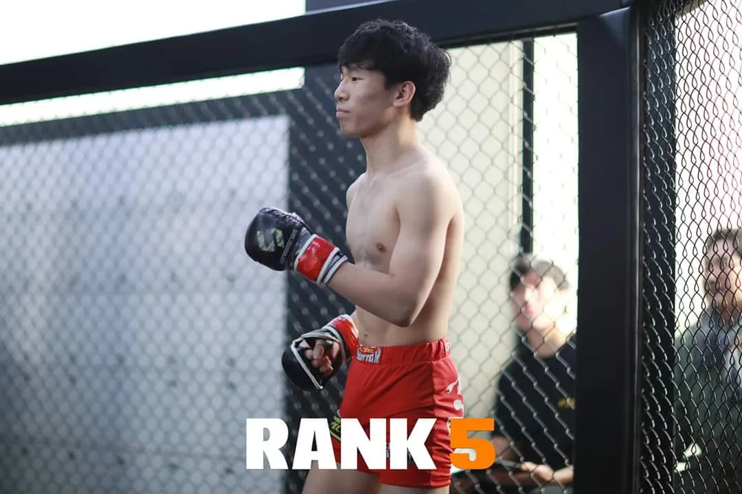 종합격투기선수인 김정준의 대표 이미지