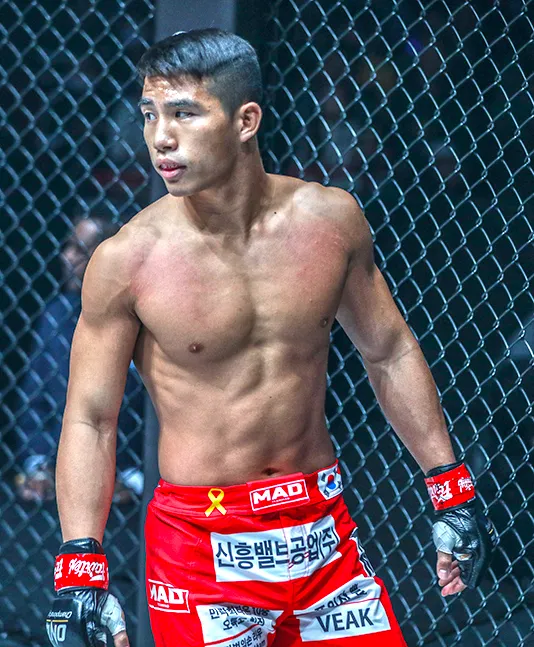 MMA 선수인 윤창민의 대표 이미지