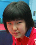 탁구선수인 조하라의 대표 이미지
