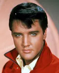 (전직)가수, (전직)영화배우인 엘비스 프레슬리의 대표 이미지