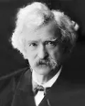 (전직)소설가인 마크 트웨인의 대표 이미지