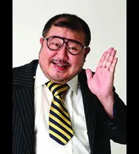 코미디언인 코라 카즈마사의 대표 이미지