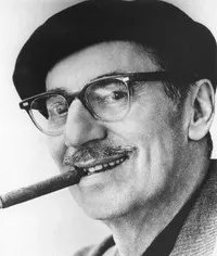 가수인 그루초 막스의 대표 이미지